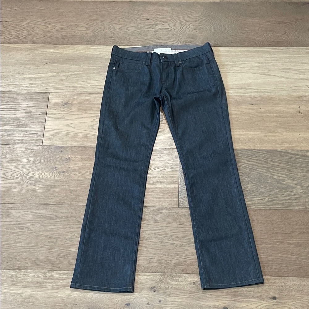 Stella McCartney Blue Denim Low Rise Straight Leg Jeans Size 29